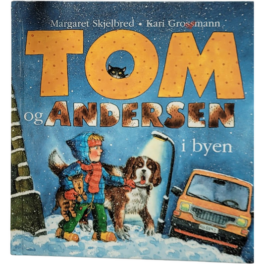 Tom og Andersen i byen, brukte bøker av Margaret Skjelbred og Kari Grossmann